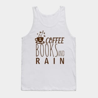 Coffee Books and Rain Tank Top